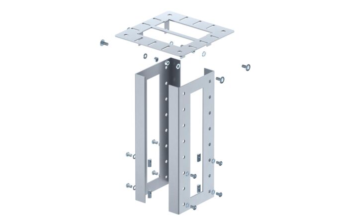 OBO BETTERMANN Stropní upevnění pro prům.sloup ISS160160DB WA