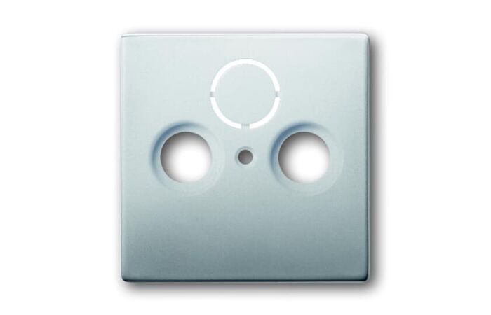 ABB FUTURE, LINEAR Kryt 2CKA001724A4271 zásuvky anténní uni 2 (3) otvory, ocel