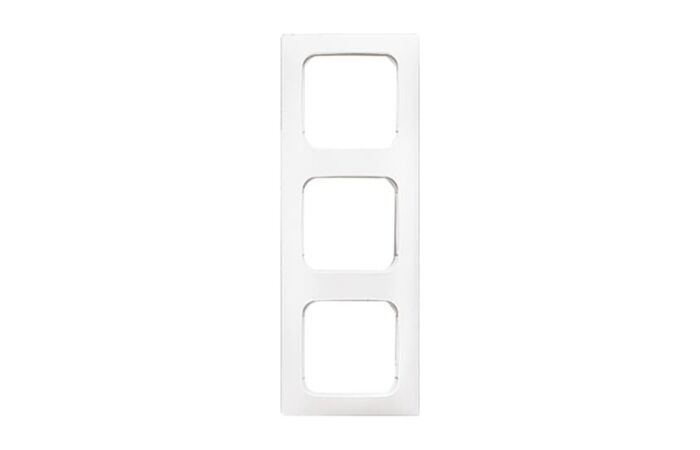 ABB REFLEX SI Rámeček 2CKA001725A1496 trojnásobný, pro kanálové rozvody, pro vodorovnou i svislou montáž, alpská bílá