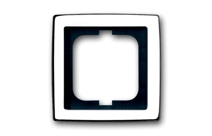 ABB SOLO Rámeček 2CKA001754A4326 jednonásobný, chromová lesklá