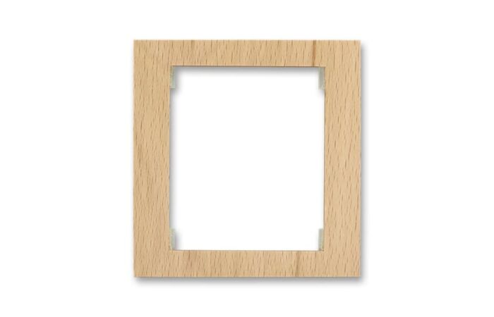 ABB TIME Rámeček 3901F-A50110 50J jednonásobný, přírodní javor