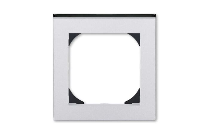 ABB LEVIT Rámeček 3901H-A05510 70 jednonásobný s otvorem 55x55, titanová/kouřová černá
