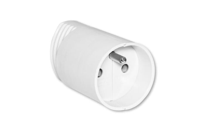 ABB Zásuvka-spojka 250V/16A pohyblivá přímý vývod IP20 bílá