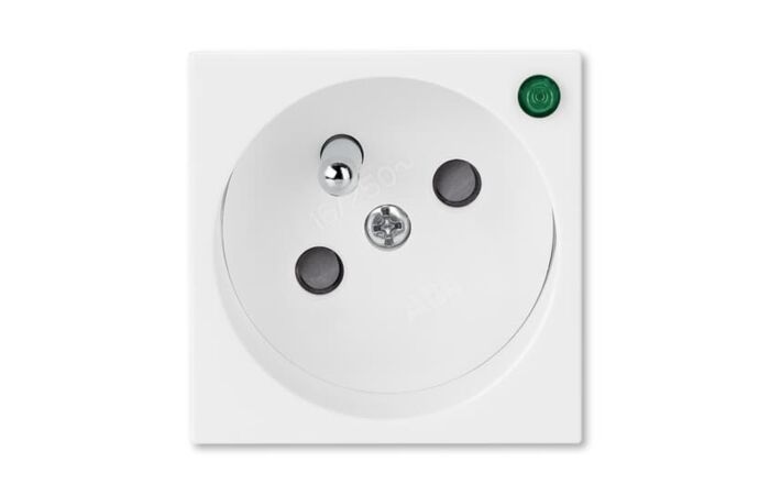 ABB Zásuvka PROFIL 45 5580N-C02357 B bílá