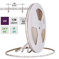 LED pásek SMD2835 UVA-405nm, 120LED/m, 1