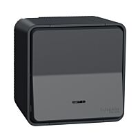 SCHNEIDER Spínač MUREVA 35024 č.6/S IP55 antracit