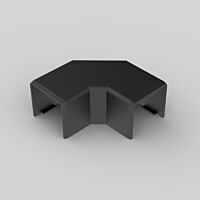 KOPOS Kryt 8623_FB Lhd 20X20 ohybový černá