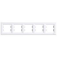 SCHNEIDER Rámeček Asfora pěti. bílá