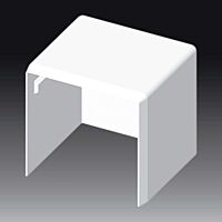 KOPOS Kryt 8641_HB koncový Lhd 40X40 bílá/ral 9003