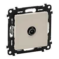 Zásuvka VALENA LIFE TV 10DB béžová konc.