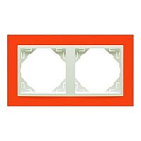 Rámeček LOGUS dvoj.oranž./led. 90920 TJG