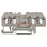 WAGO Svorka 281-681 3vodičová, průchozí, šedá