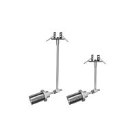 Sví. spot LIMA G9/10cm stříbrná IP20 50W