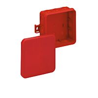 SPELSBERG Krabice i 12 rozbočovací 85x85x37mm IK07 IP55 červená