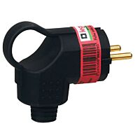 096929, VIDLICE GUMA 2P+T 16A, ÚCHYT