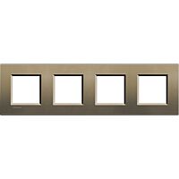 Rámeček BTICINO LNA4802M4SQ béžový
