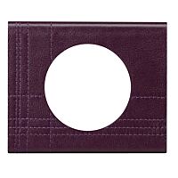 069441 CL RÁMEČEK 1P KŮŽE FIALOVÁ