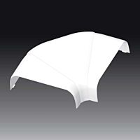 KOPOS Kryt 8493_HB ohybový Pk 210X70 D bílá/ral 9003