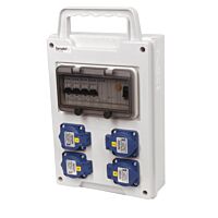 FAMATEL Skříň EB366-6kA-EB 400000.1 /8M zásuvková přenosná