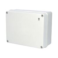FAMATEL Krabice SolidBOX 68220 IP65, 280x220x127mm, plné víko, hladké boky
