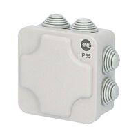 FAMATEL Krabice SolidBox 68002 IP55, 102x102x47m