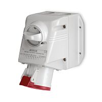 SCAME Zásuvka 32A 3P+E 400V IP54 nástěnná