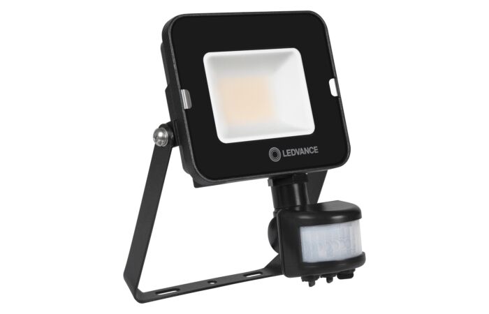 LEDVANCE Svítidlo LED reflektor senzor FL COMP SEN V 20W 830 SYM 100 BK