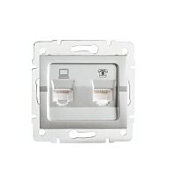 LOGI Zásuvka datová-telefonní RJ45Cat 5e
