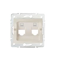 LOGI   Adaptér datové zásuvky 2xRJ45 - k