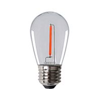 Žár.LED 0,9W-20 E27 rudá 220° KANLUX