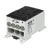 MOREK Blok OJL 400AF distribuční, vstup 10x(1x25), výstup 4x35/3x50mm² šedý