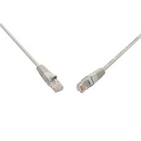 SOLARIX Patch kabel CAT6 UTP PVC 0,5m šedý snag-proof C6-114GY-0,5MB