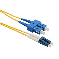 SOLARIX Patch kabel 9/125 LCupc/SCupc SM OS 1m duplex SXPC-LC/SC-UPC-OS-1M-D