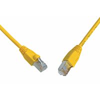 SOLARIX Patch kabel CAT5E SFTP PVC 1m žlutý snag-proof C5E-315YE-1MB
