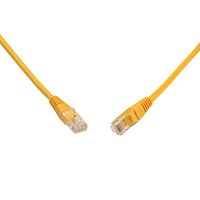 SOLARIX Patch kabel CAT5E UTP PVC 1m žlutý non-snag-proof C5E-155YE-1MB