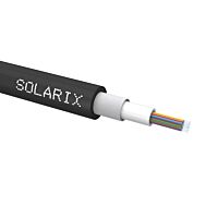 SOLARIX Univerzální kabel CLT Solarix 24vl 50/125 LSOH Eca OM2 černý SXKO-CLT-24-OM2-LSOH