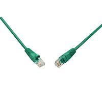 SOLARIX Patch kabel CAT5E UTP PVC 10m zelený, snag-proof, C5E-114GR-10MB