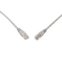 SOLARIX Patch kabel CAT6 UTP PVC 0,5m šedý non-snag-proof C6-155GY-0,5MB