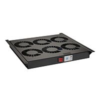 SOLARIX Ventilační jednotka univerzální 4 ventilátorů s termostatem BK do stropu i do dna VJ-R4