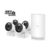 iGET HOMEGUARD HGNVK88004P - Wire-free FullHD NVR 8CH + 4x bateriová kamera HGNVK686CAMP