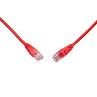 SOLARIX Patch kabel CAT5E UTP PVC 1m červený non-snag-proof C5E-155RD-1MB