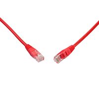 SOLARIX Patch kabel Solarix CAT5E UTP PVC 0,5m červený non-snag-proof C5E-155RD-0,5MB