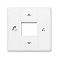 ABB Zoni 6220T-A03000 240 Ovládač (kryt) pro termostat prostorový;  matná bílá