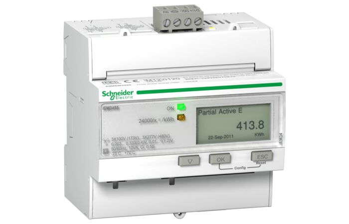 SCHNEIDER A9MEM3455 Elektroměr iEM3455, nepřímé mě
