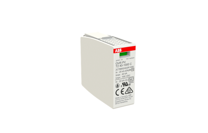 OVR PV T2 40-1000 C OVR PV T2 40-1000 P,