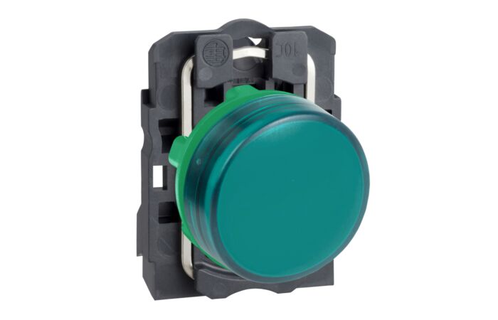 SCHNEIDER Signálka XB5AVM3 s LED 230-240V zelená