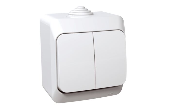 SCHNEIDER Vypínač CEDAR WDE000550 č.5 bílá IP44