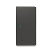 ABB Kryt ZONI 6220T-A02002 237 ovládání 2násobný, symbol "žaluzie" matná černá