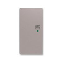 ABB Kryt ZONI 6220T-A02103 244 ovládání 2násobný levý, symbol "scény"greige
