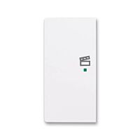 ABB Kryt ZONI 6220T-A02103 500 ovládání 2násobný levý, symbol "scény"  bílá